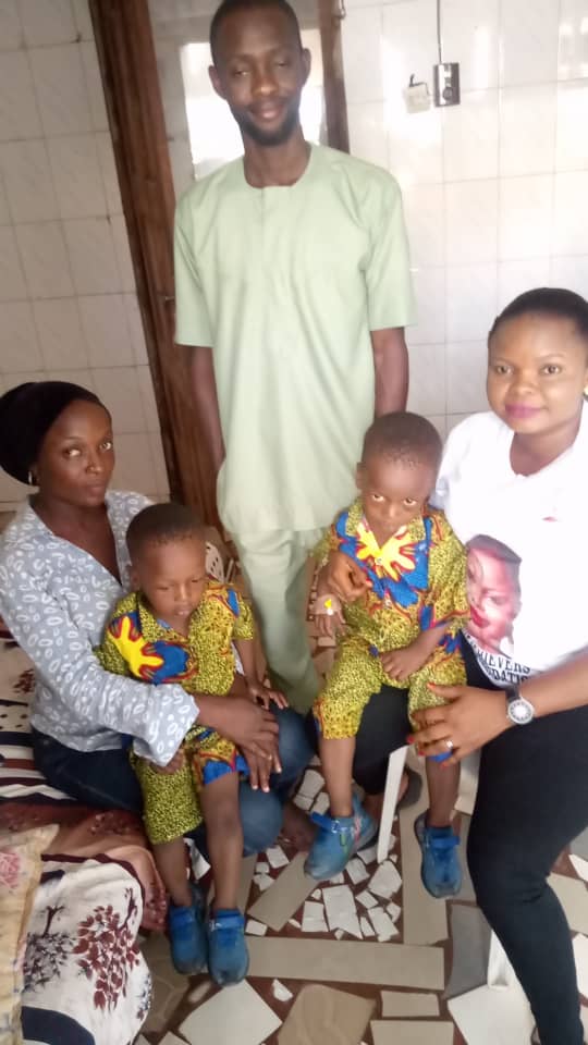 Family support visit by G.A.J.F volunteers