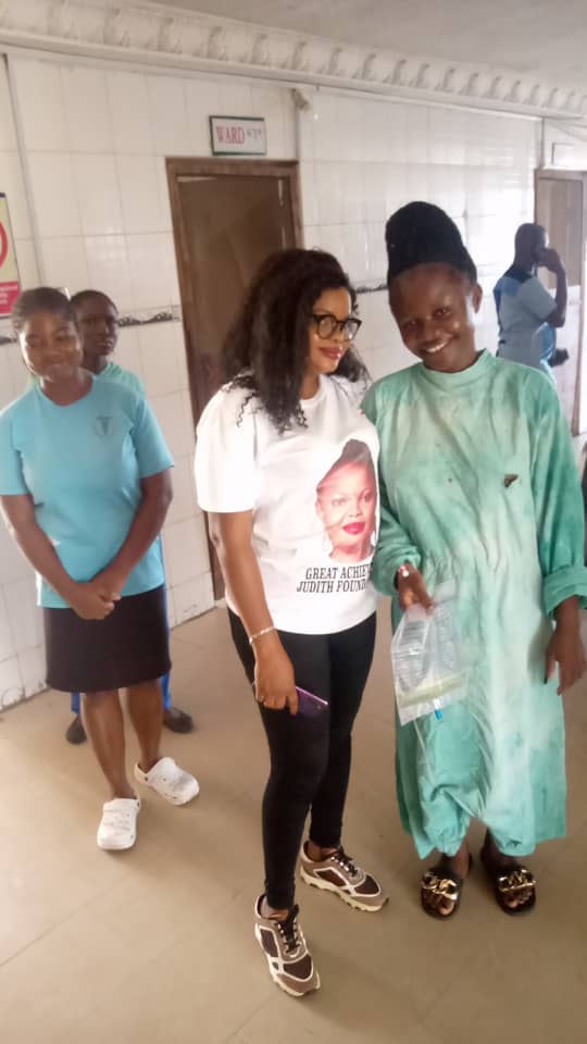 Health and humanitarian aid hospital visit